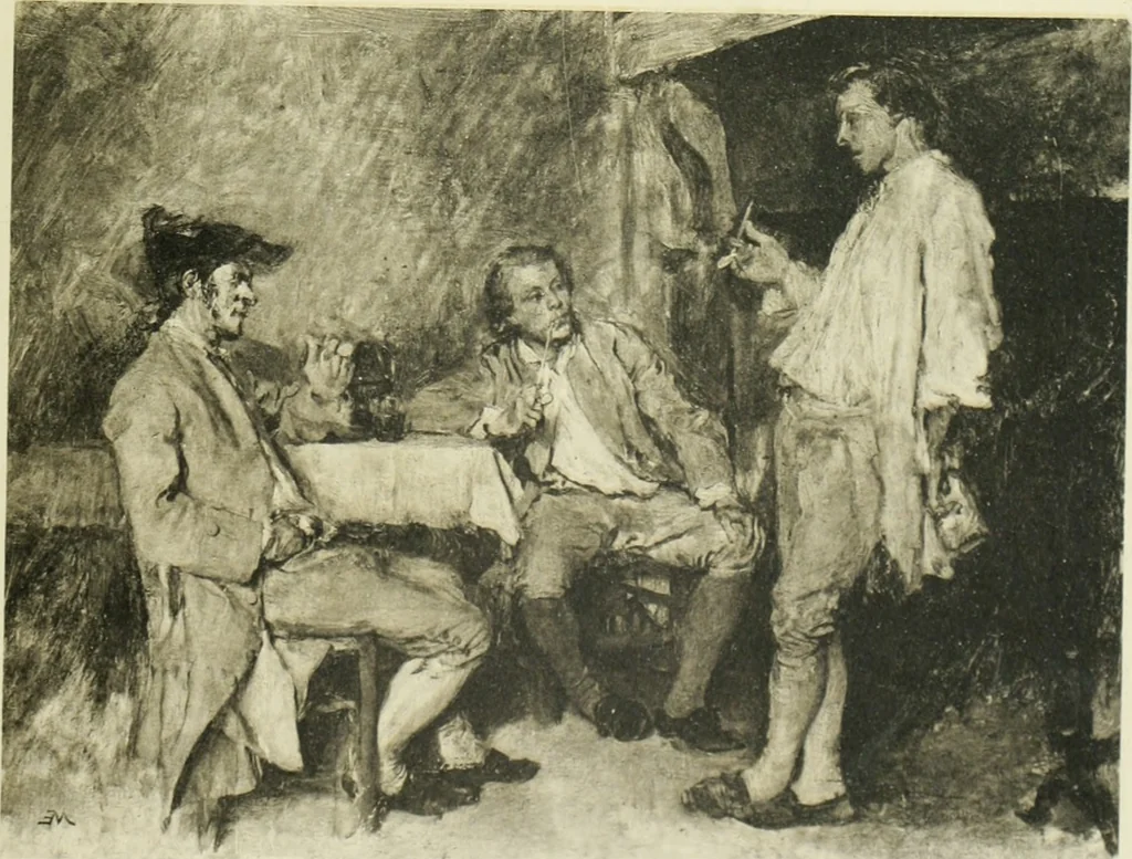 An illustration from Catalogue des tableaux modernes ... sculptures ... tableaux anciens ... tapis-series ... de Ferrare (Italie) 16e siècle ... provenant de la collection de feu Madame A.C... d'A... dont la vente aux enchères ... 14 mai 1920, 1920, leaf 26