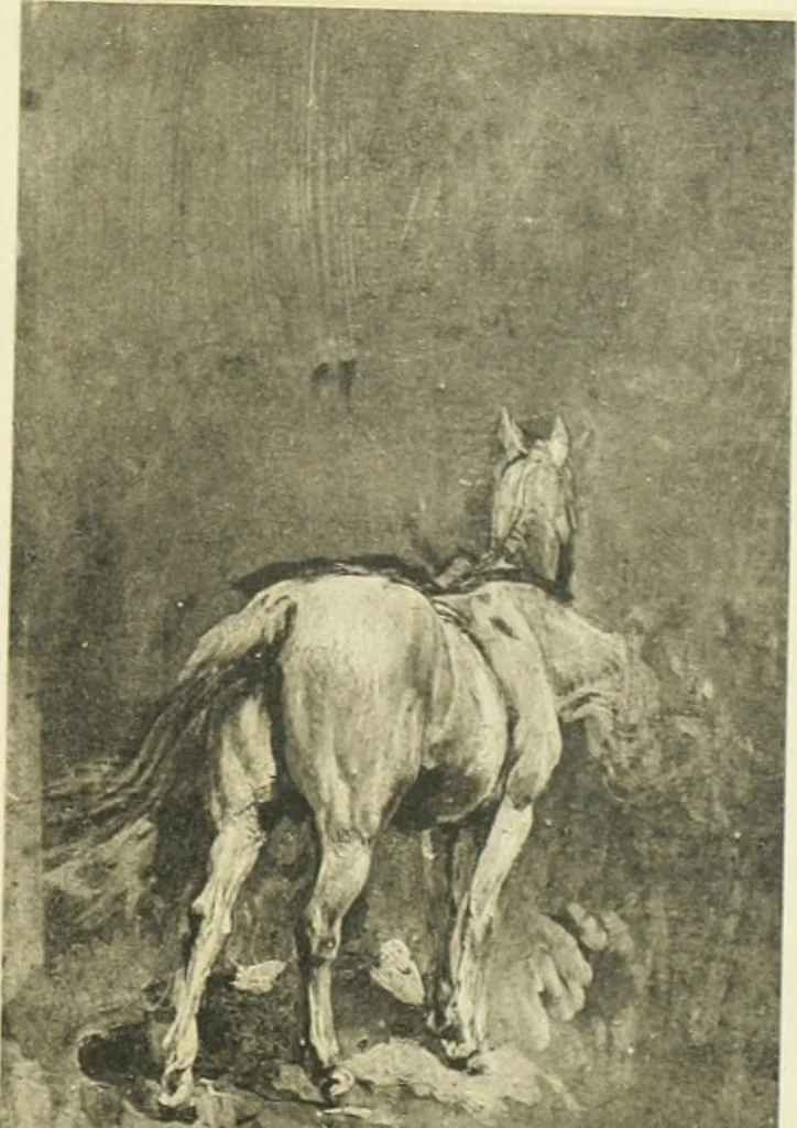 An illustration from Catalogue des tableaux modernes ... sculptures ... tableaux anciens ... tapis-series ... de Ferrare (Italie) 16e siècle ... provenant de la collection de feu Madame A.C... d'A... dont la vente aux enchères ... 14 mai 1920, 1920, leaf 26