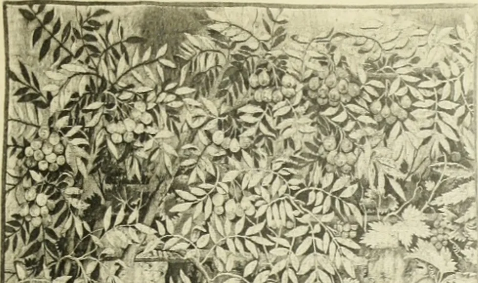 An illustration from Catalogue des tableaux modernes ... sculptures ... tableaux anciens ... tapis-series ... de Ferrare (Italie) 16e siècle ... provenant de la collection de feu Madame A.C... d'A... dont la vente aux enchères ... 14 mai 1920, 1920, leaf 86
