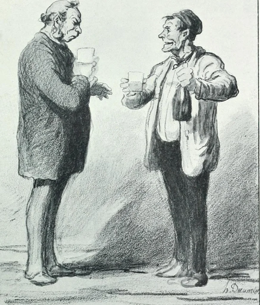 An illustration from Catalogue des tableaux modernes, aquarelles, pastels, dessins, sculptures, objets d'art, composant la collection de m. Arsène Alexandre et dont la vente aura lieu à Paris, Galerie Georges Petit ... les ... 18 et ... 19 mai 1903 .., 1903, leaf 104