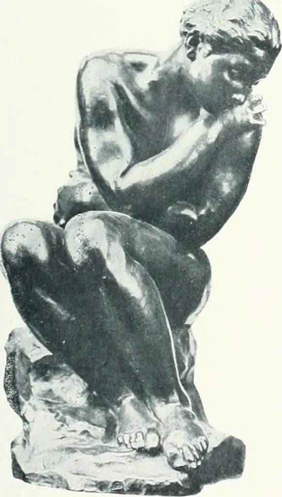 An illustration from Catalogue des tableaux modernes, aquarelles, pastels, dessins, sculptures, objets d'art, composant la collection de m. Arsène Alexandre et dont la vente aura lieu à Paris, Galerie Georges Petit ... les ... 18 et ... 19 mai 1903 .., 1903, leaf 124