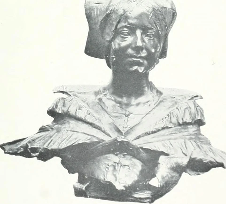 An illustration from Catalogue des tableaux modernes, aquarelles, pastels, dessins, sculptures, objets d'art, composant la collection de m. Arsène Alexandre et dont la vente aura lieu à Paris, Galerie Georges Petit ... les ... 18 et ... 19 mai 1903 .., 1903, leaf 124