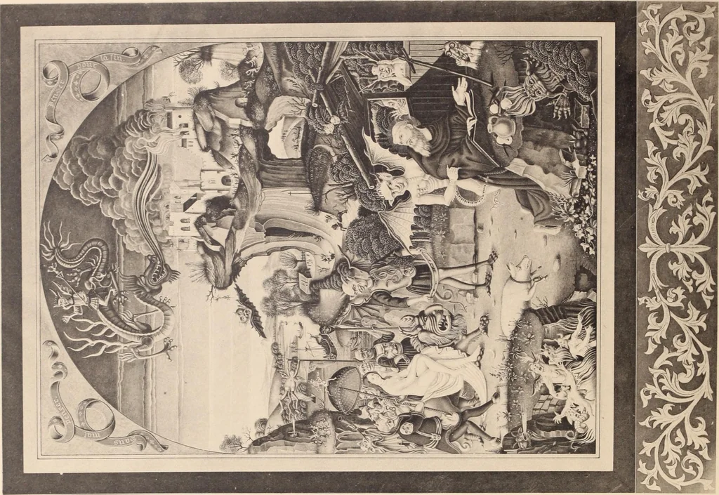 An illustration from Catalogue des tableaux anciens et modernes : par Juan de Arellano, Goya, Van Goyen ... : dessins anciens et aquarelles modernes ... : le tout dépendant de l'imporante collection de M. D.-- de G.--, 1896, leaf 160