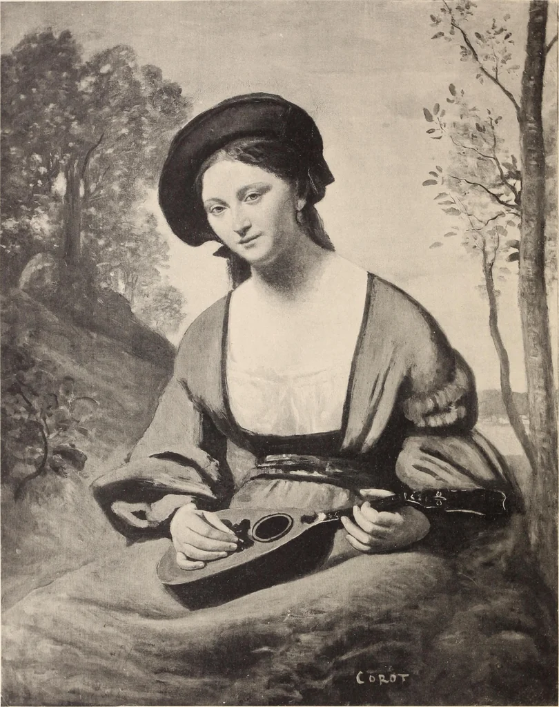 An illustration from Catalogue des tableaux anciens et modernes : par Juan de Arellano, Goya, Van Goyen ... : dessins anciens et aquarelles modernes ... : le tout dépendant de l'imporante collection de M. D.-- de G.--, 1896, leaf 41