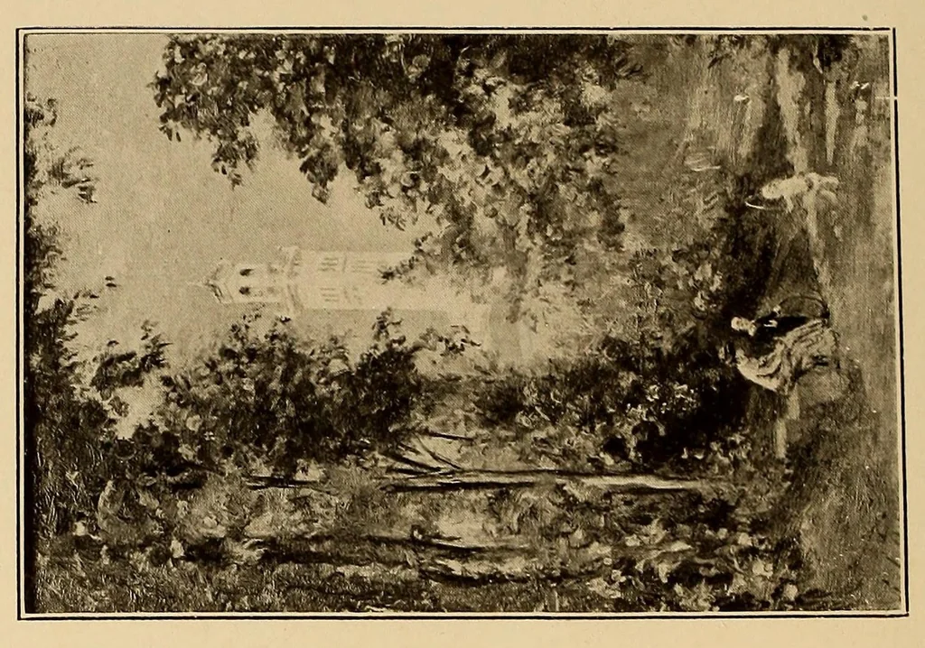 An illustration from Catalogue des tableaux modernes : aquarelles, pastels, dessins par Barye ... [et al.] : composant la collection de M. Hazard (première partie), 1919, leaf 212