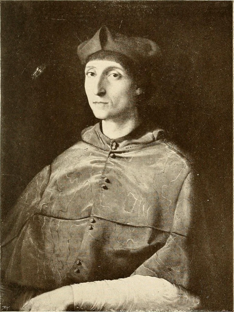 An illustration from Catalogue des tableaux du Musée du Prado, 1913, leaf 146