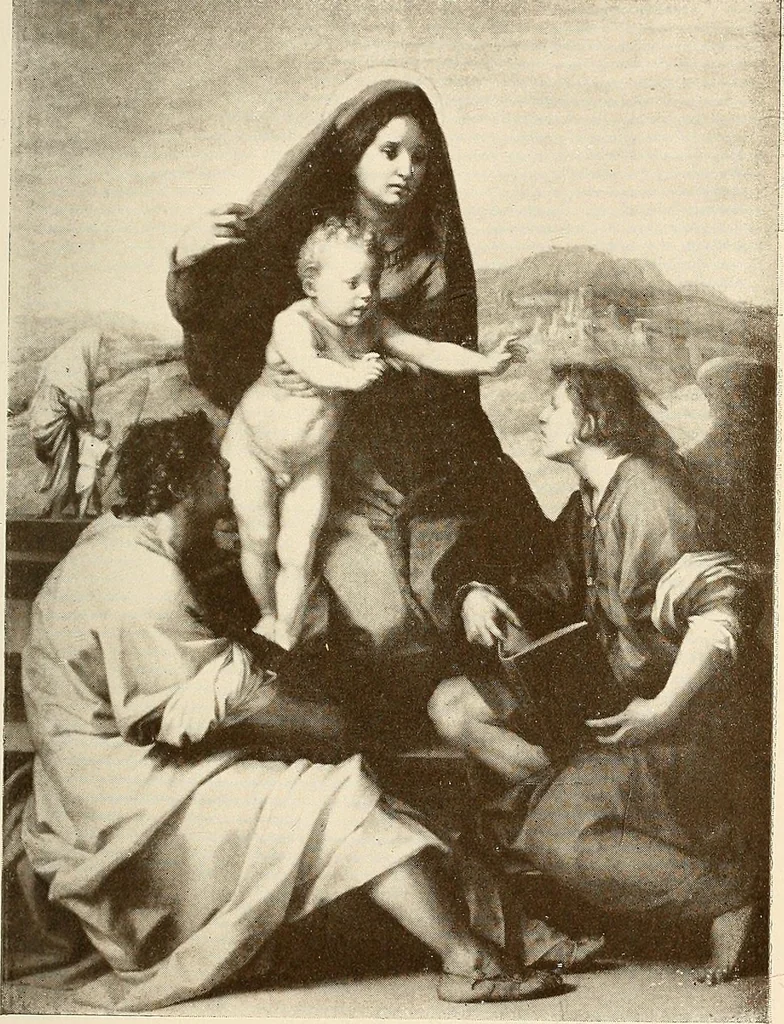 An illustration from Catalogue des tableaux du Musée du Prado, 1913, leaf 156