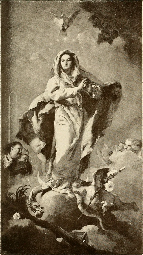 An illustration from Catalogue des tableaux du Musée du Prado, 1913, leaf 166