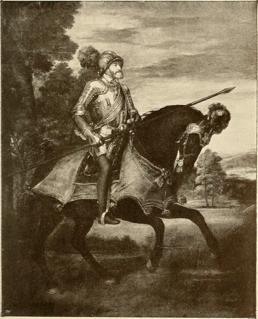 An illustration from Catalogue des tableaux du Musée du Prado, 1913, leaf 182