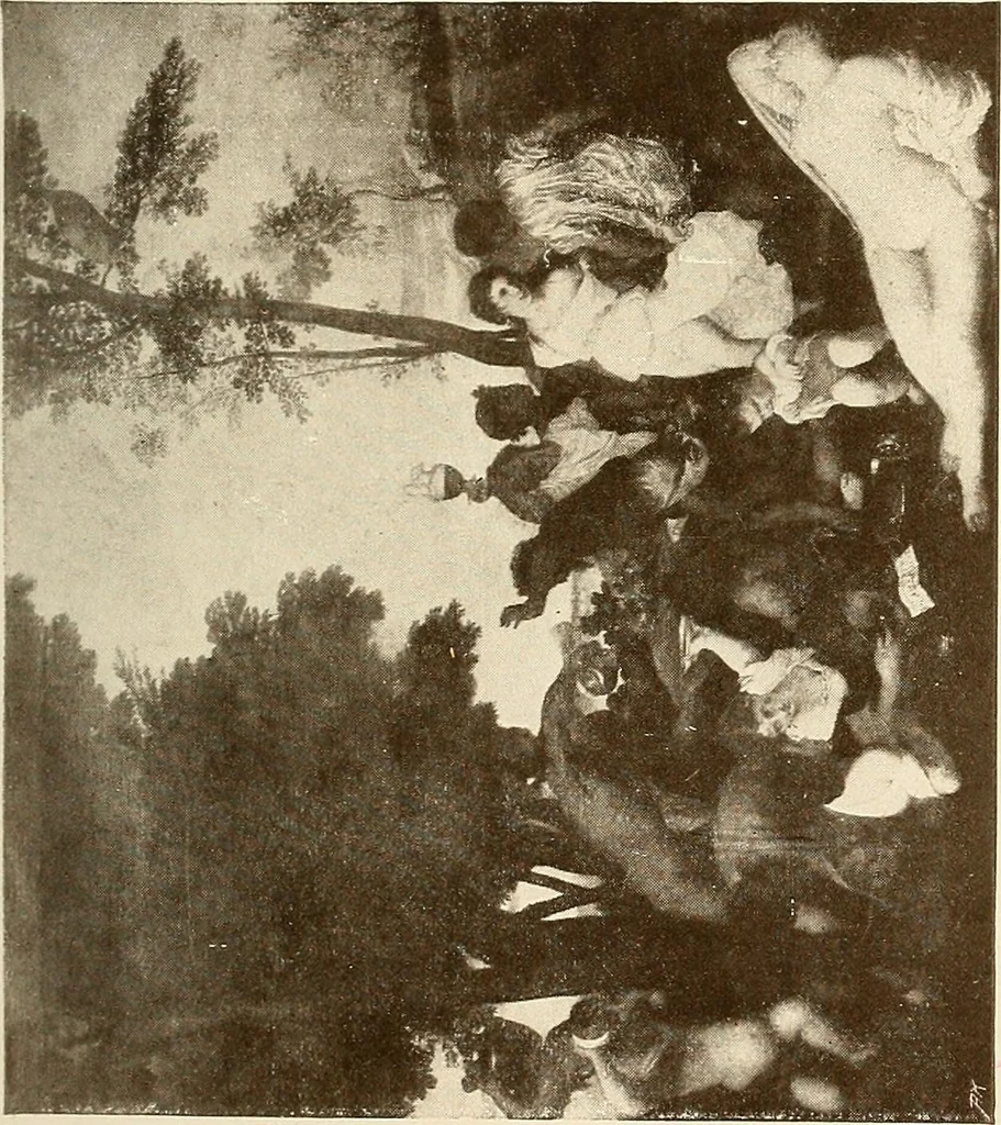 An illustration from Catalogue des tableaux du Musée du Prado, 1913, leaf 186