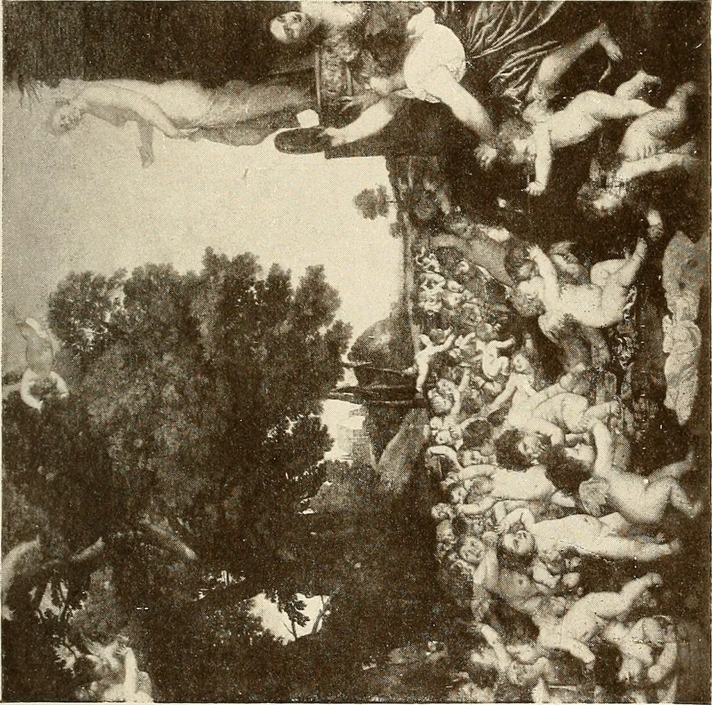 An illustration from Catalogue des tableaux du Musée du Prado, 1913, leaf 188