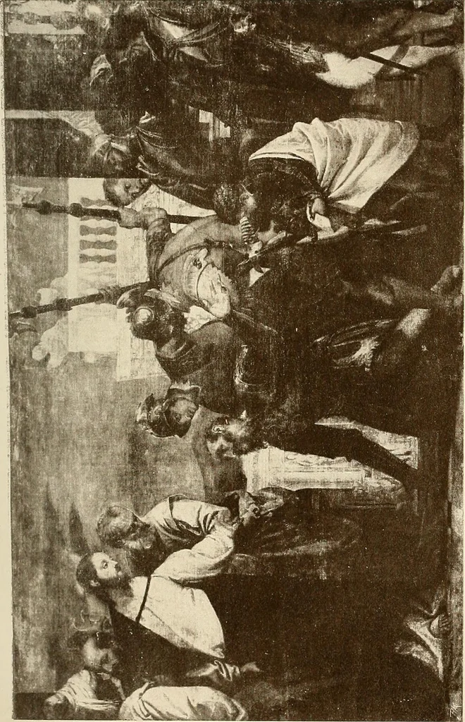 An illustration from Catalogue des tableaux du Musée du Prado, 1913, leaf 208