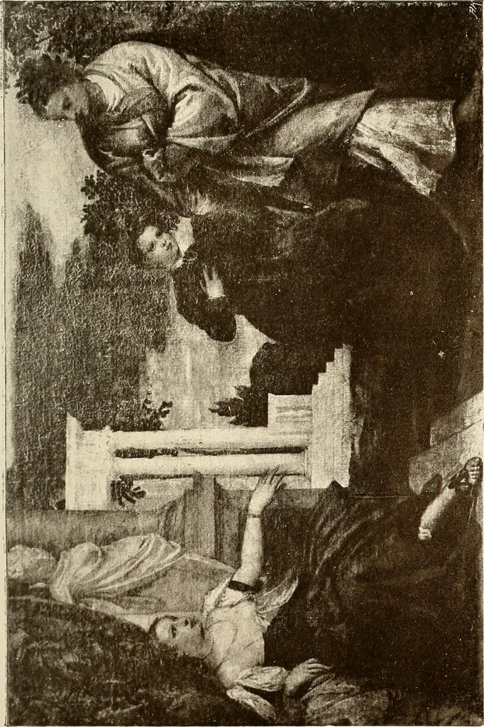 An illustration from Catalogue des tableaux du Musée du Prado, 1913, leaf 212