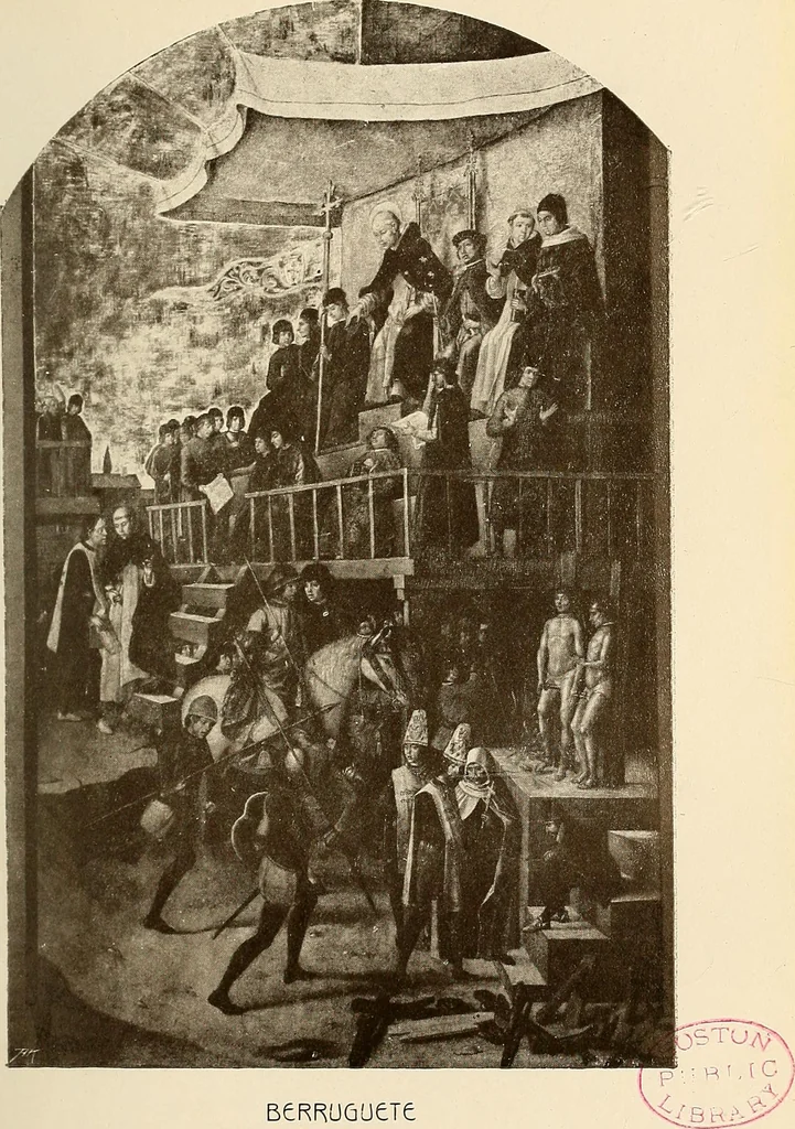 An illustration from Catalogue des tableaux du Musée du Prado, 1913, leaf 234