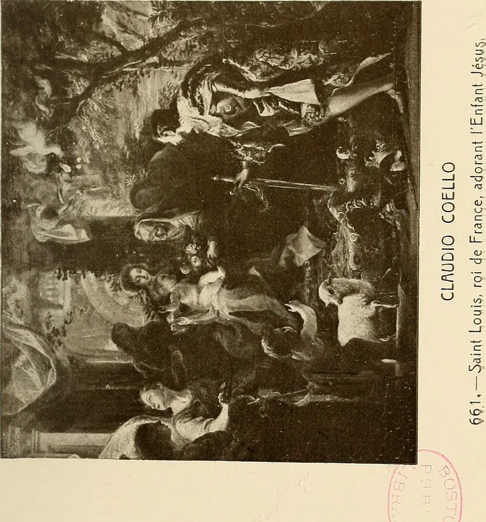 An illustration from Catalogue des tableaux du Musée du Prado, 1913, leaf 252
