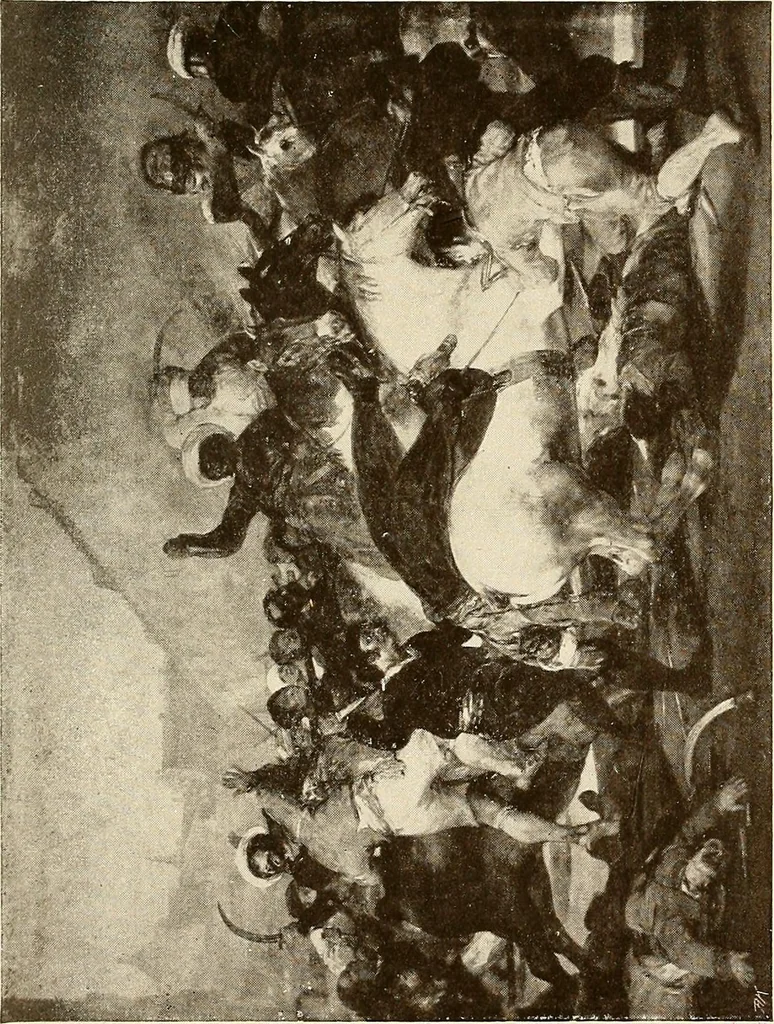 An illustration from Catalogue des tableaux du Musée du Prado, 1913, leaf 278