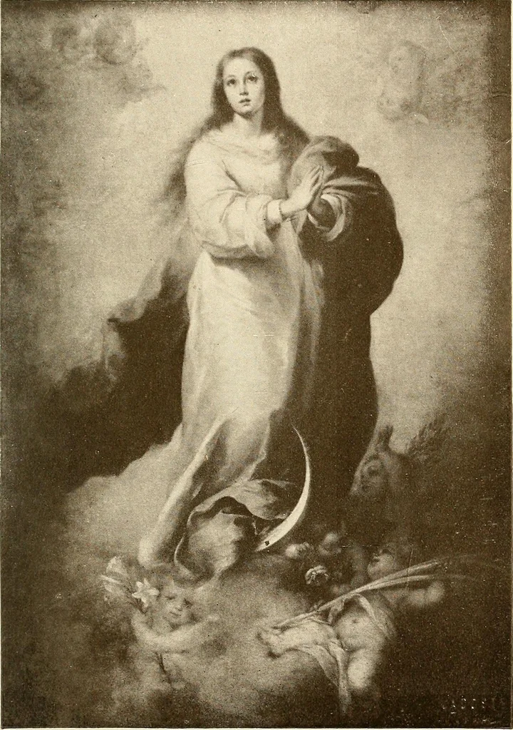 An illustration from Catalogue des tableaux du Musée du Prado, 1913, leaf 328