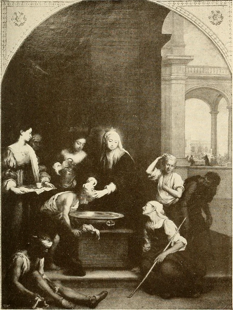 An illustration from Catalogue des tableaux du Musée du Prado, 1913, leaf 334