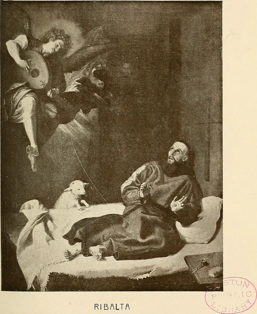 An illustration from Catalogue des tableaux du Musée du Prado, 1913, leaf 354