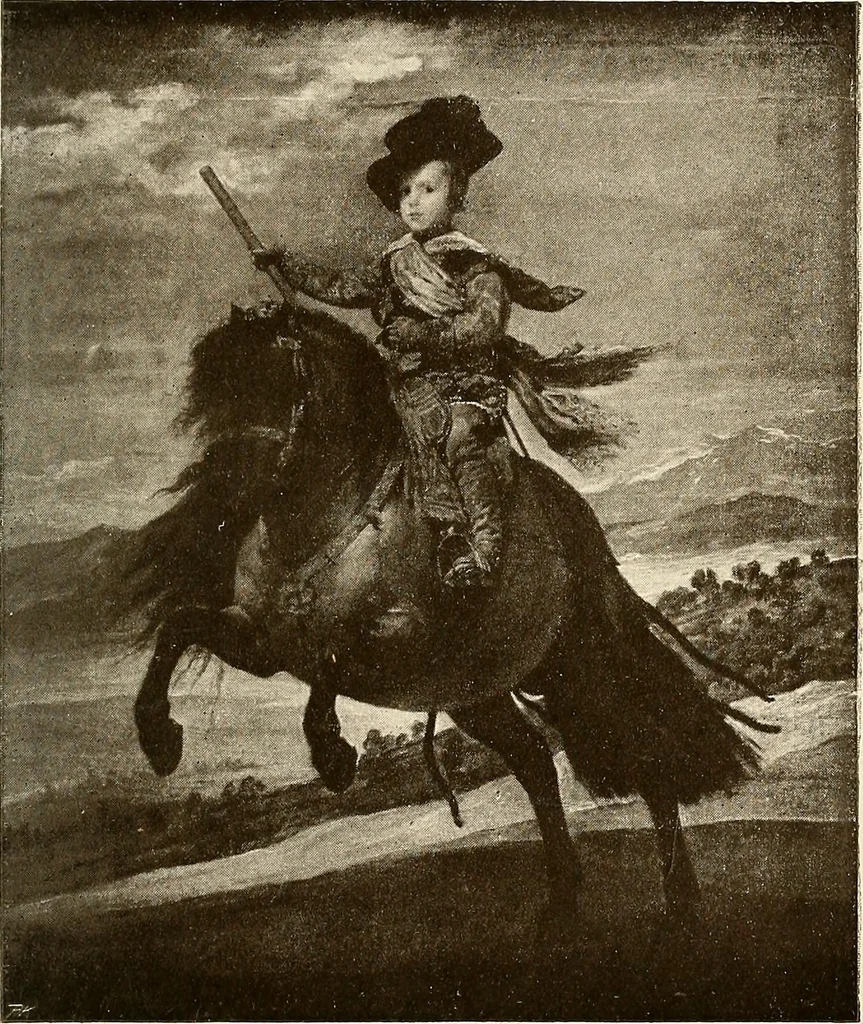 An illustration from Catalogue des tableaux du Musée du Prado, 1913, leaf 392