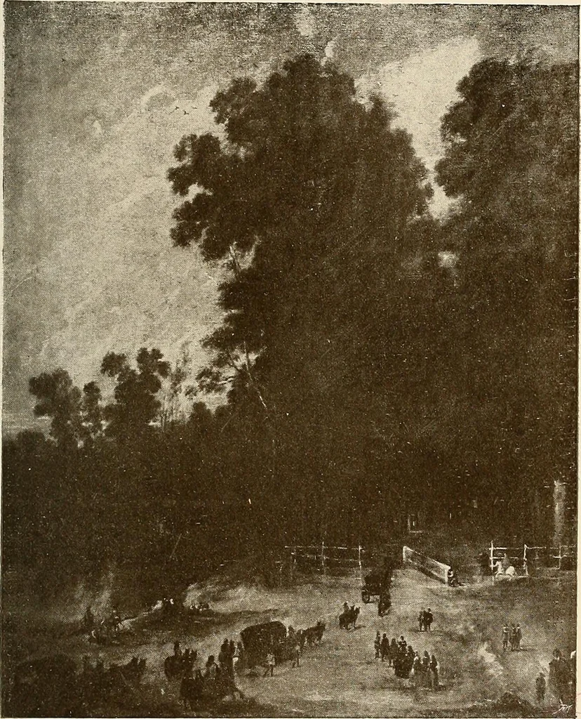 An illustration from Catalogue des tableaux du Musée du Prado, 1913, leaf 404