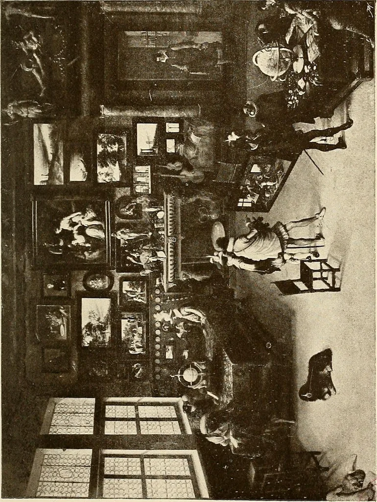 An illustration from Catalogue des tableaux du Musée du Prado, 1913, leaf 450
