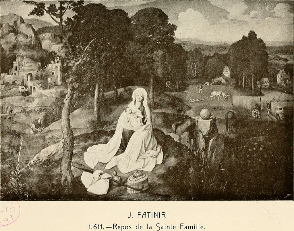An illustration from Catalogue des tableaux du Musée du Prado, 1913, leaf 514