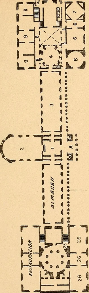 An illustration from Catalogue des tableaux du Musée du Prado, 1913, leaf 8