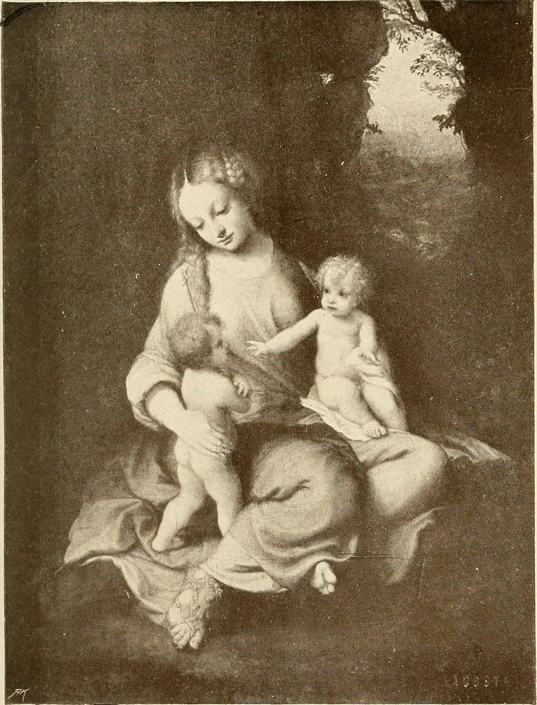 An illustration from Catalogue des tableaux du Musée du Prado, 1913, leaf 82