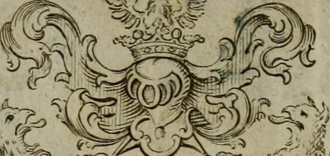 An illustration from Catalogue d'une nombreuse collection de livres en tout genre, rares et curieux : propres a satisfaire les amateurs et a fournir une partie de ce qui manque aux grandes bibliotheques : lesquels se vendront dans Berlin par Jean Neaulme, au commencement de l'année 1764 & dont le jour sera annoncé beaucoup d'avance par les gazettes .., 1763, leaf 1