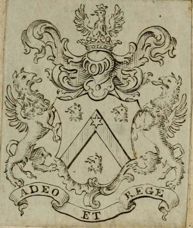 An illustration from Catalogue d'une nombreuse collection de livres en tout genre, rares et curieux : propres a satisfaire les amateurs et a fournir une partie de ce qui manque aux grandes bibliotheques : lesquels se vendront dans Berlin par Jean Neaulme, au commencement de l'année 1764 & dont le jour sera annoncé beaucoup d'avance par les gazettes .., 1763, leaf 1