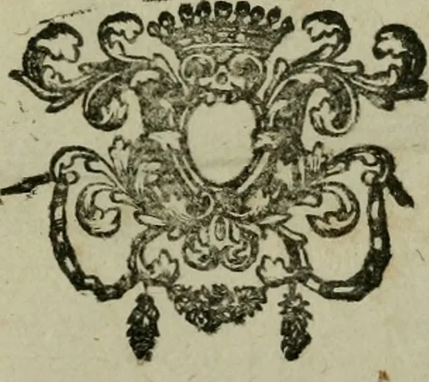 An illustration from Catalogue d'une nombreuse collection de livres en tout genre, rares et curieux : propres a satisfaire les amateurs et a fournir une partie de ce qui manque aux grandes bibliotheques : lesquels se vendront dans Berlin par Jean Neaulme, au commencement de l'année 1764 & dont le jour sera annoncé beaucoup d'avance par les gazettes .., 1763, leaf 594