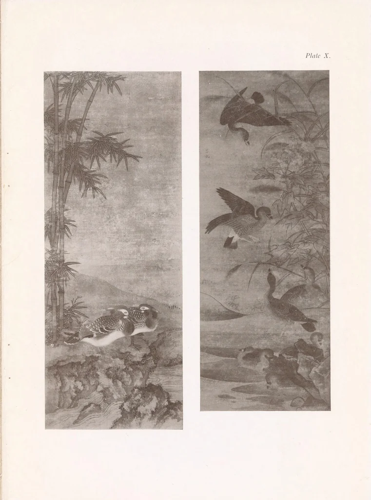 An illustration from Catalogue of an exhibition of early Chinese paintings from the collection of A. W. Bahr, 1911, leaf 35