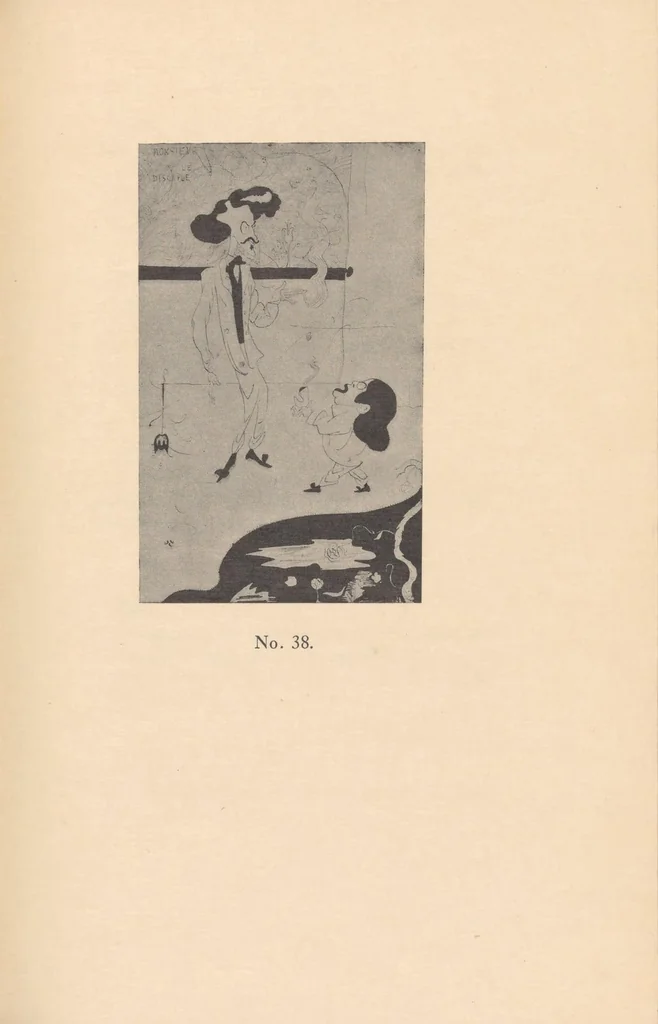 An illustration from Catalogue of an exhibition of portraitures of James McNeill Whistler : the Memorial Art Gallery, Rochester, New York, April ninth to April twenty-seventh, nineteen hundred fifteen, 1915, leaf 47