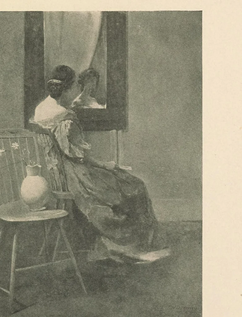 An illustration from Catalogue of the exhibition of paintings by Ten American painters, April 11 to May 3, 1908, 1908, leaf 27