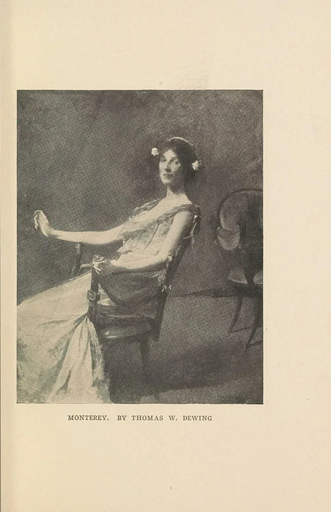 An illustration from Catalogue of the exhibition of paintings by Ten American painters, April 11 to May 3, 1908, 1908, leaf 29