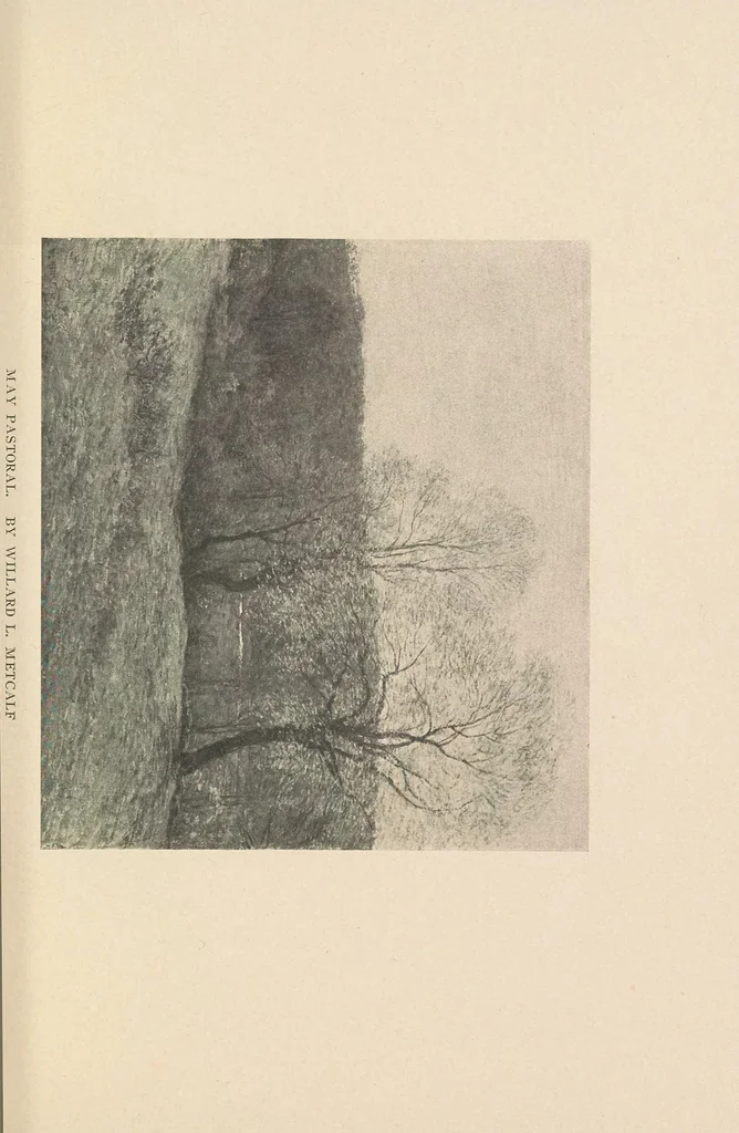 An illustration from Catalogue of the exhibition of paintings by Ten American painters, April 11 to May 3, 1908, 1908, leaf 41