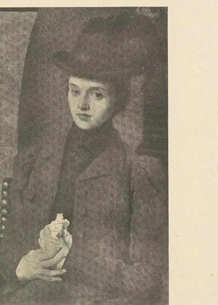 An illustration from Catalogue of the exhibition of paintings by Ten American painters, April 11 to May 3, 1908, 1908, leaf 63