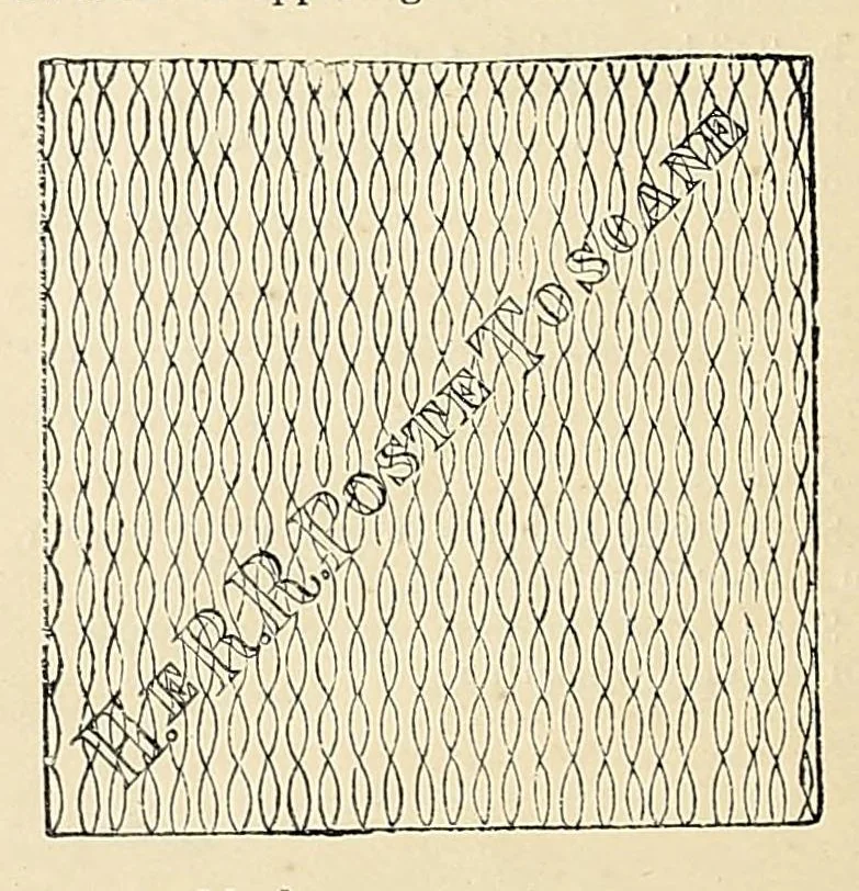 An illustration from A catalogue for advanced collectors of postage stamps, stamped envelopes and wrappers;, 1890, leaf 134