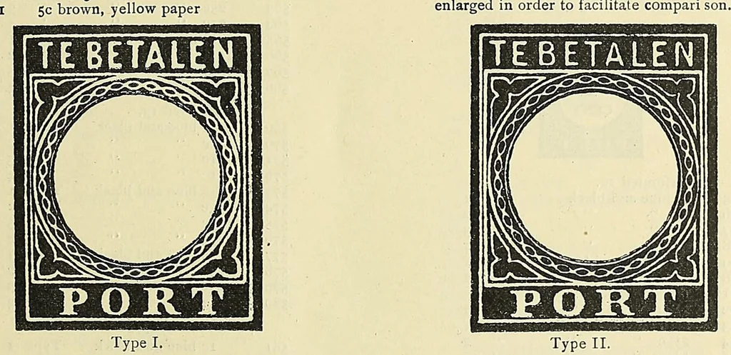An illustration from A catalogue for advanced collectors of postage stamps, stamped envelopes and wrappers;, 1890, leaf 19