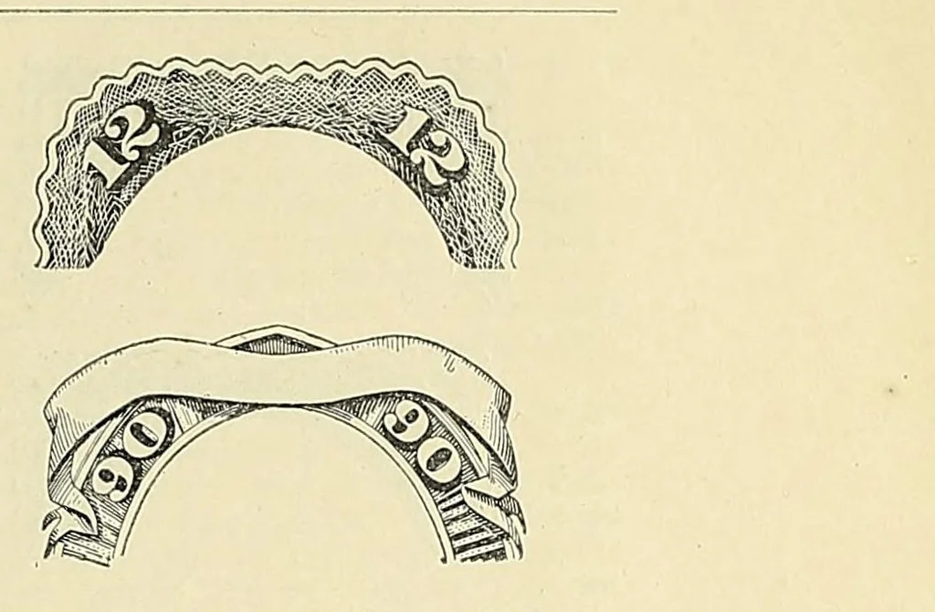 An illustration from A catalogue for advanced collectors of postage stamps, stamped envelopes and wrappers;, 1890, leaf 11