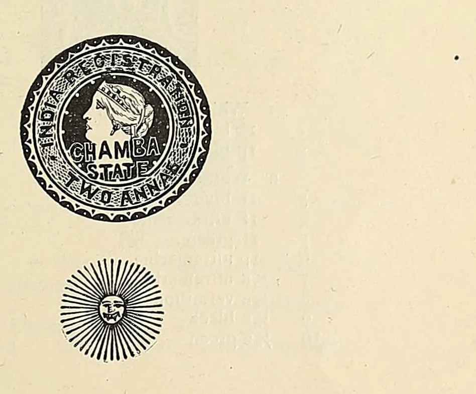 An illustration from A catalogue for advanced collectors of postage stamps, stamped envelopes and wrappers;, 1890, leaf 39
