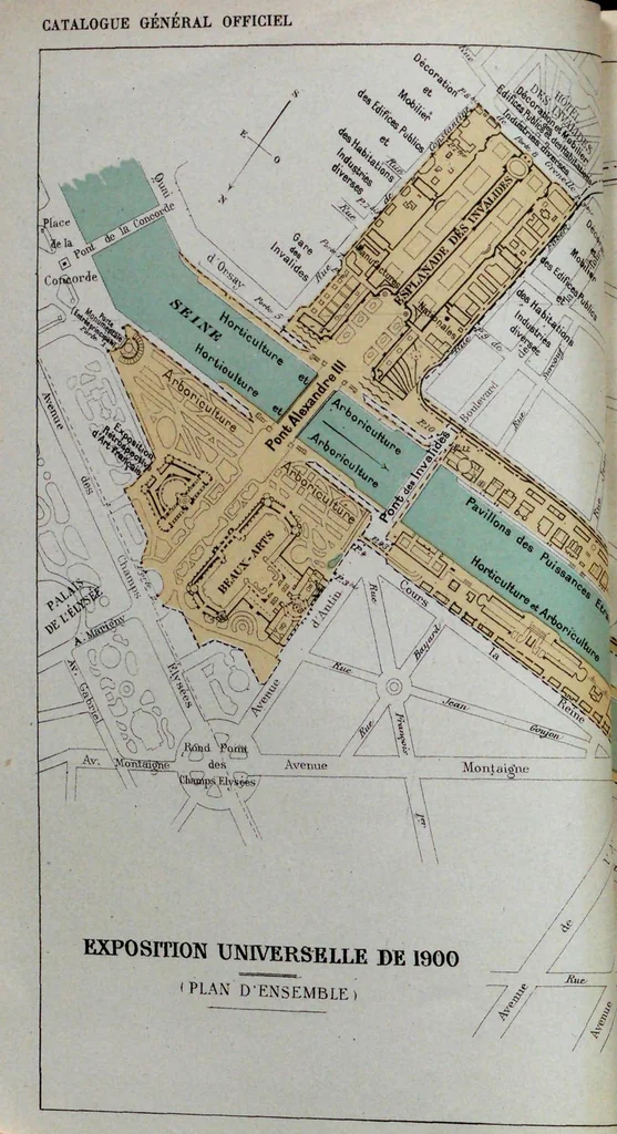 An illustration from Catalogue général officiel, 1900, leaf 20
