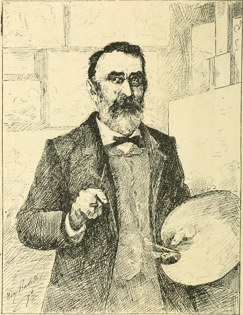 An illustration from Catalogue illustré des ouvrages de peinture, sculpture et gravure, 1890, leaf 123
