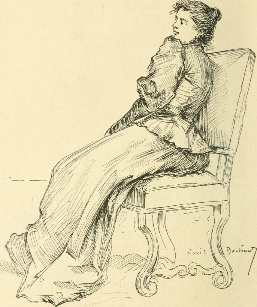 An illustration from Catalogue illustré des ouvrages de peinture, sculpture et gravure, 1890, leaf 201