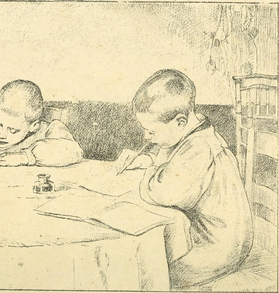 An illustration from Catalogue illustré des ouvrages de peinture, sculpture et gravure, 1890, leaf 227