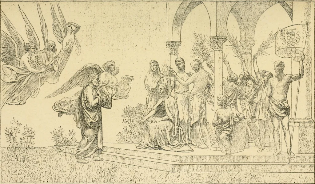An illustration from Catalogue illustré des ouvrages de peinture, sculpture et gravure, 1890, leaf 68
