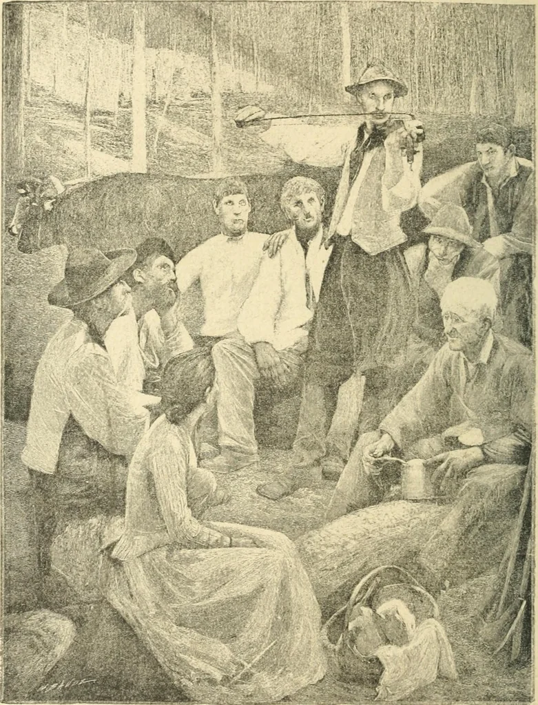 An illustration from Catalogue illustré des ouvrages de peinture, sculpture et gravure, 1890, leaf 77