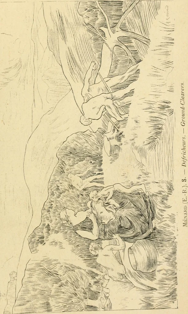 An illustration from Catalogue illustré des ouvrages de peinture, sculpture et gravure, 1890, leaf 80