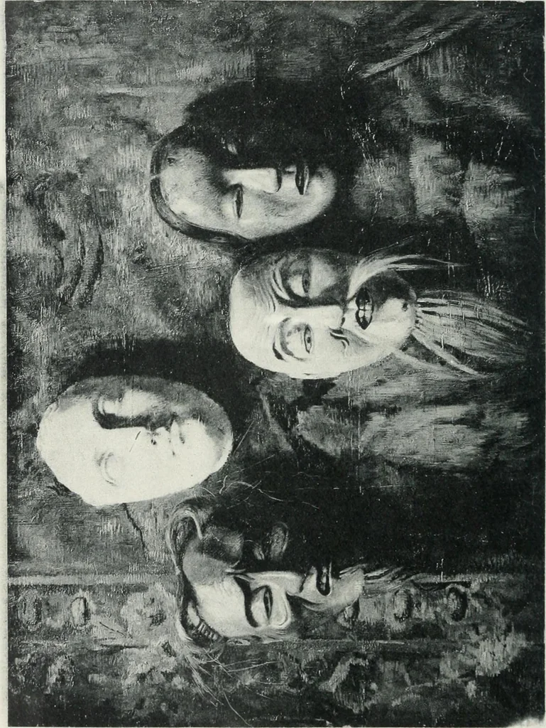 An illustration from Catalogue illustré de l'Exposition internationale de Bruxelles. Beaux-arts, 1897, leaf 101